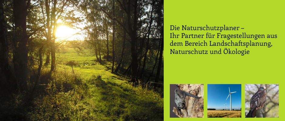 Die Naturschutzplaner - Ihr Partner f&Atilde;&frac14;r Fragestellungen aus dem Bereich Landschaftsplanung, Naturschutz und &Atilde;�kologie